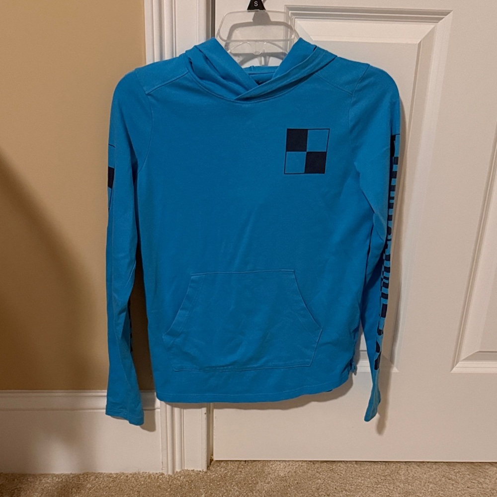 DSG Blue Hoodie with Black Accents